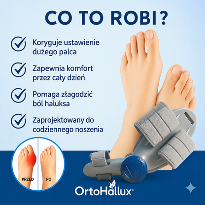 OrtoHallux™ Koniec z haluksami