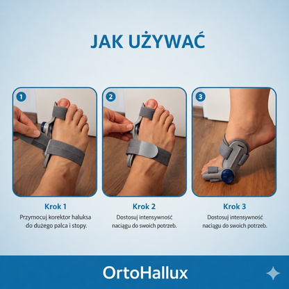 OrtoHallux™ Koniec z haluksami