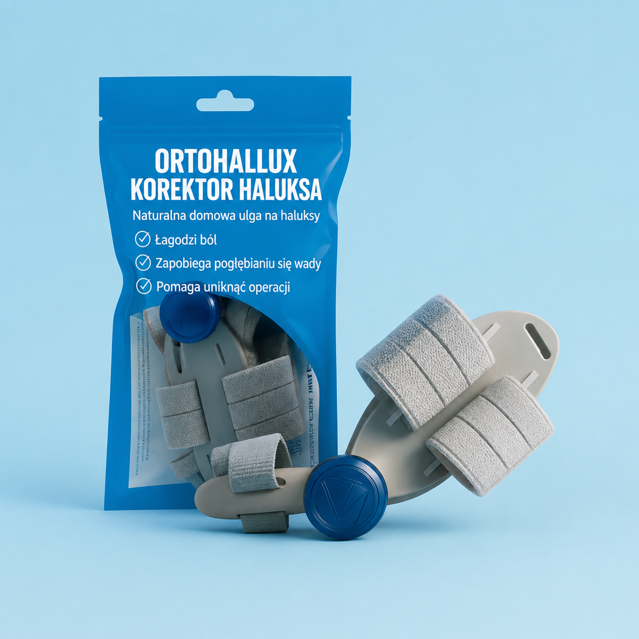 OrtoHallux™ Koniec z haluksami