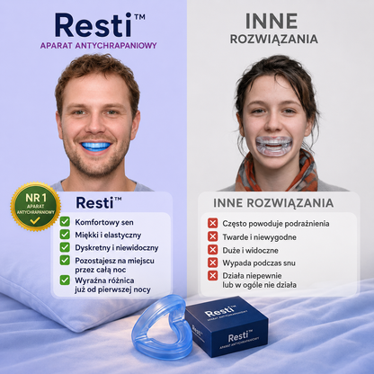 Resti™ - Nakładka na chrapanie | Działa już od pierwszej nocy